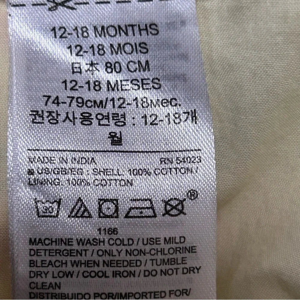 Baby Gap Sleeveless Summer Dress